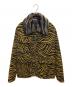 BOTTEGA VENETA（ボッテガベネタ）の古着「Lamb Shearing Zebra Jacket」｜ブラウン