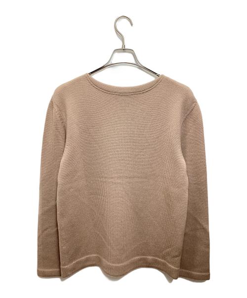 GUCCI（グッチ）GUCCI (グッチ) ボートネックウールニット ピンク サイズ:Mの古着・服飾アイテム