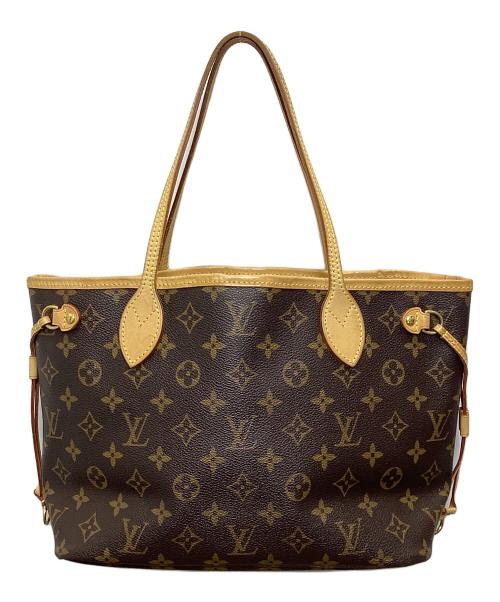 LOUIS VUITTON（ルイ ヴィトン）LOUIS VUITTON (ルイ ヴィトン) トートバッグ モノグラム ネヴァーフルPM ブラウンの古着・服飾アイテム
