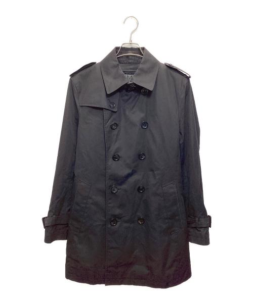 BURBERRY BLACK LABEL（バーバリーブラックレーベル）BURBERRY BLACK LABEL (バーバリーブラックレーベル) トレンチコート ブラック サイズ:Lの古着・服飾アイテム
