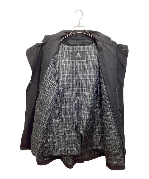 BURBERRY BLACK LABEL（バーバリーブラックレーベル）BURBERRY BLACK LABEL (バーバリーブラックレーベル) トレンチコート ブラック サイズ:Lの古着・服飾アイテム