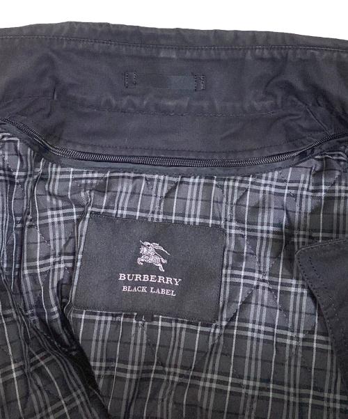 BURBERRY BLACK LABEL（バーバリーブラックレーベル）BURBERRY BLACK LABEL (バーバリーブラックレーベル) トレンチコート ブラック サイズ:Lの古着・服飾アイテム