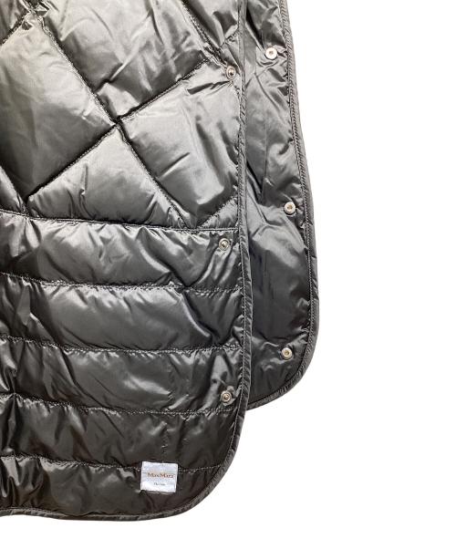 MaxMara（マックスマーラ）MaxMara (マックスマーラ) ダウンポンチョ グレー サイズ:Mの古着・服飾アイテム