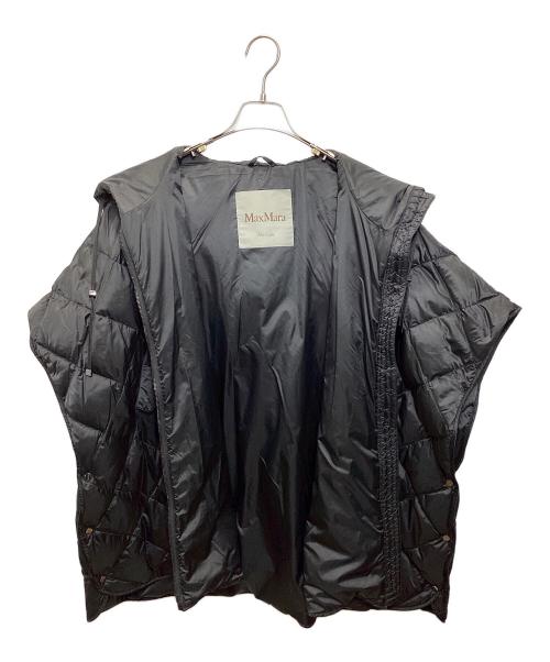 MaxMara（マックスマーラ）MaxMara (マックスマーラ) ダウンポンチョ グレー サイズ:Mの古着・服飾アイテム