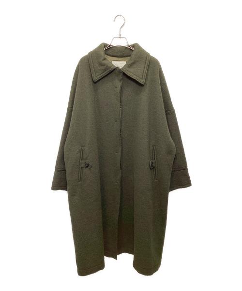 Hella（ヘラ）Hella (ヘラ) シャギーコート グリーン サイズ:Fの古着・服飾アイテム
