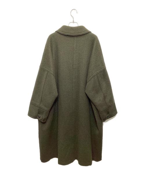 Hella（ヘラ）Hella (ヘラ) シャギーコート グリーン サイズ:Fの古着・服飾アイテム