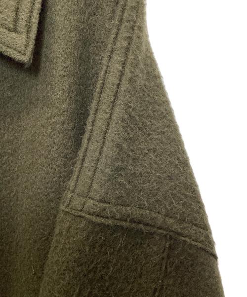 Hella（ヘラ）Hella (ヘラ) シャギーコート グリーン サイズ:Fの古着・服飾アイテム