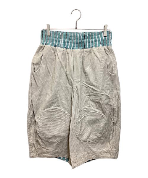 TUCKSHOP（タックショップ）TUCKSHOP (タックショップ) CORDUROY BERMUDA SHORTS オフホワイト サイズ:2の古着・服飾アイテム
