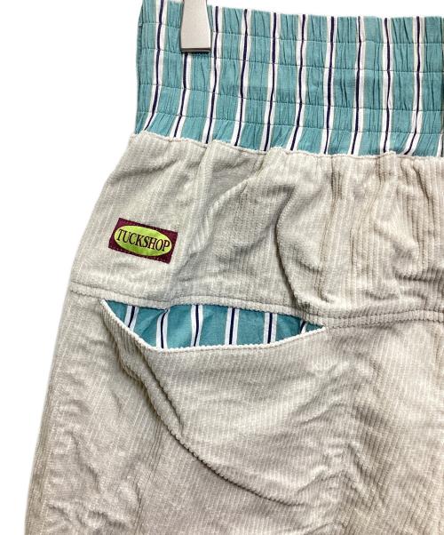 TUCKSHOP（タックショップ）TUCKSHOP (タックショップ) CORDUROY BERMUDA SHORTS オフホワイト サイズ:2の古着・服飾アイテム