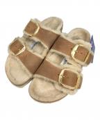 BIRKENSTOCKビルケンシュトック）の古着「Arizona Big Buckle Sherling」｜ブラウン