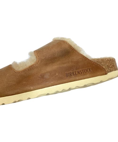 BIRKENSTOCK（ビルケンシュトック）BIRKENSTOCK (ビルケンシュトック) Arizona Big Buckle Sherling ブラウン サイズ:37 未使用品の古着・服飾アイテム