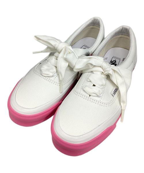 COMME des GARCONS GIRL（コムデギャルソンガール）COMME des GARCONS GIRL (コムデギャルソンガール) VANS VAULT (バンズボルト) Og ERa Lx リボンスニーカー ホワイト サイズ:23.5cm 未使用品の古着・服飾アイテム