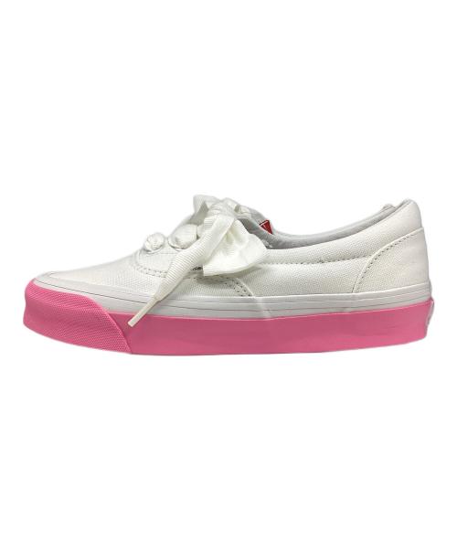 COMME des GARCONS GIRL（コムデギャルソンガール）COMME des GARCONS GIRL (コムデギャルソンガール) VANS VAULT (バンズボルト) Og ERa Lx リボンスニーカー ホワイト サイズ:23.5cm 未使用品の古着・服飾アイテム