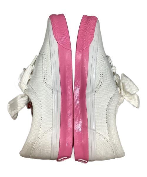 COMME des GARCONS GIRL（コムデギャルソンガール）COMME des GARCONS GIRL (コムデギャルソンガール) VANS VAULT (バンズボルト) Og ERa Lx リボンスニーカー ホワイト サイズ:23.5cm 未使用品の古着・服飾アイテム