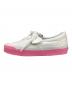 COMME des GARCONS GIRL (コムデギャルソンガール) VANS VAULT (バンズボルト) Og ERa Lx リボンスニーカー ホワイト サイズ:23.5cm 未使用品：6000円