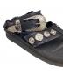 中古・古着 suicoke (スイコック) TOGA (トーガ) TONO ウエスタンメタル ストラップサンダル ブラック サイズ:23：12000円