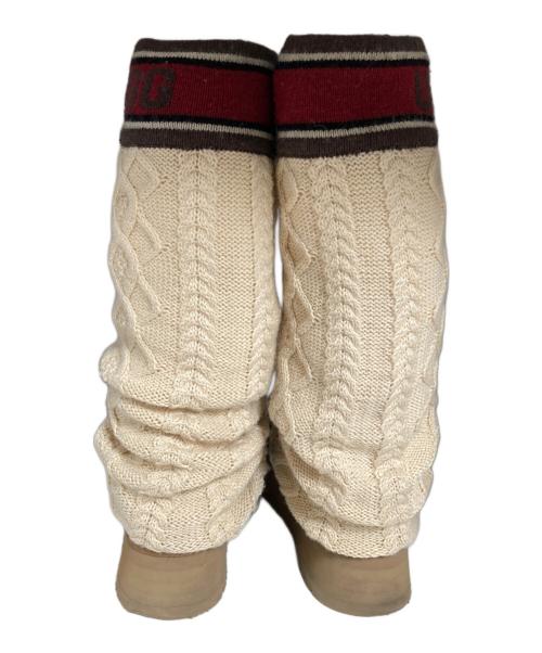 UGG（アグ）UGG (アグ) Classic Sweater Letter Tall ブラウン サイズ:24の古着・服飾アイテム