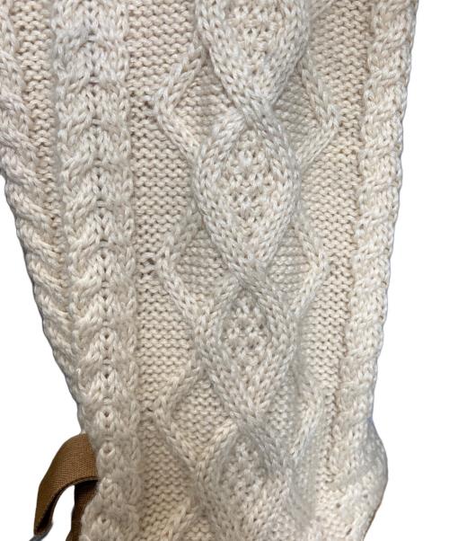 UGG（アグ）UGG (アグ) Classic Sweater Letter Tall ブラウン サイズ:24の古着・服飾アイテム