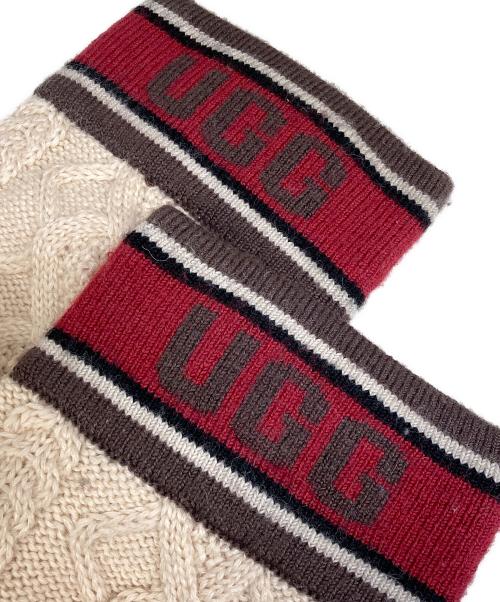 UGG（アグ）UGG (アグ) Classic Sweater Letter Tall ブラウン サイズ:24の古着・服飾アイテム