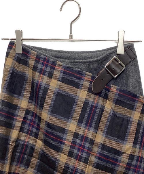 O'NEIL OF DUBLIN（オニールオブダブリン）O'NEIL OF DUBLIN (オニールオブダブリン) ウールスカート グレー サイズ:9の古着・服飾アイテム