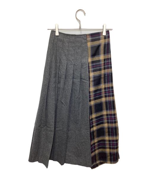 O'NEIL OF DUBLIN（オニールオブダブリン）O'NEIL OF DUBLIN (オニールオブダブリン) ウールスカート グレー サイズ:9の古着・服飾アイテム