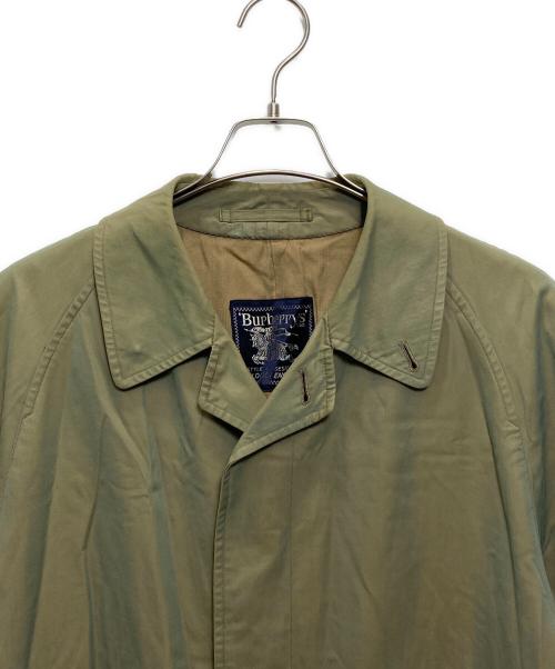 Burberry's（バーバリーズ）Burberry's (バーバリーズ) ステンカラーコート 玉虫 サイズ:RLの古着・服飾アイテム