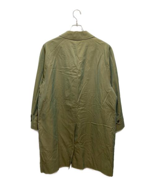 Burberry's（バーバリーズ）Burberry's (バーバリーズ) ステンカラーコート 玉虫 サイズ:RLの古着・服飾アイテム