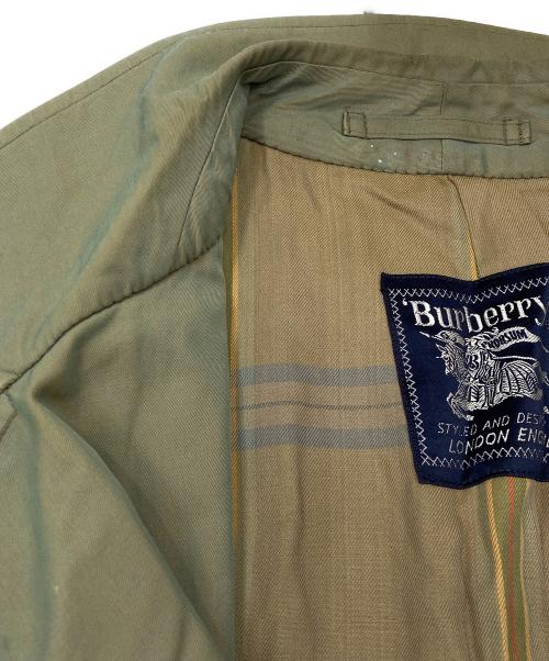 Burberry's（バーバリーズ）Burberry's (バーバリーズ) ステンカラーコート 玉虫 サイズ:RLの古着・服飾アイテム