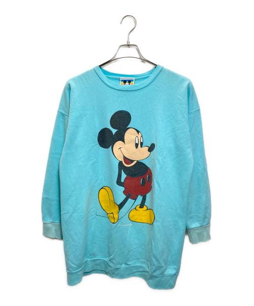 DISNEY（ディズニー）DISNEY (ディズニー) プリントスウェット スカイブルー サイズ:Mの古着・服飾アイテム