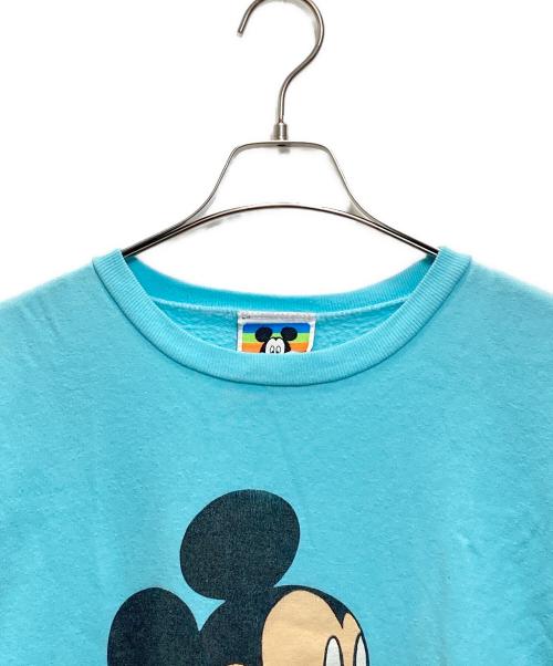 DISNEY（ディズニー）DISNEY (ディズニー) プリントスウェット スカイブルー サイズ:Mの古着・服飾アイテム