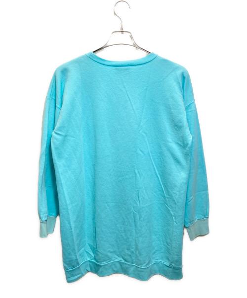 DISNEY（ディズニー）DISNEY (ディズニー) プリントスウェット スカイブルー サイズ:Mの古着・服飾アイテム