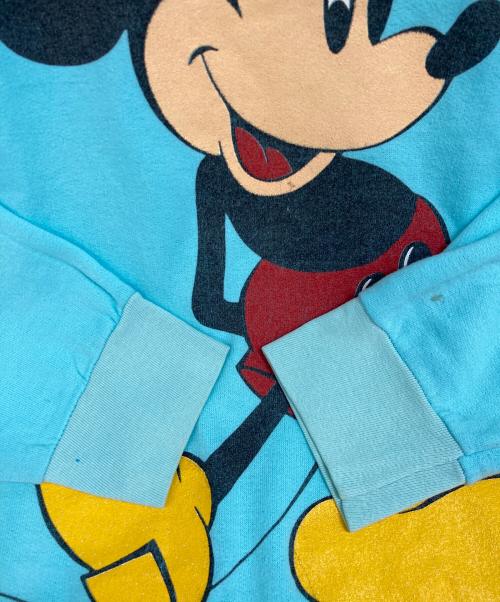DISNEY（ディズニー）DISNEY (ディズニー) プリントスウェット スカイブルー サイズ:Mの古着・服飾アイテム