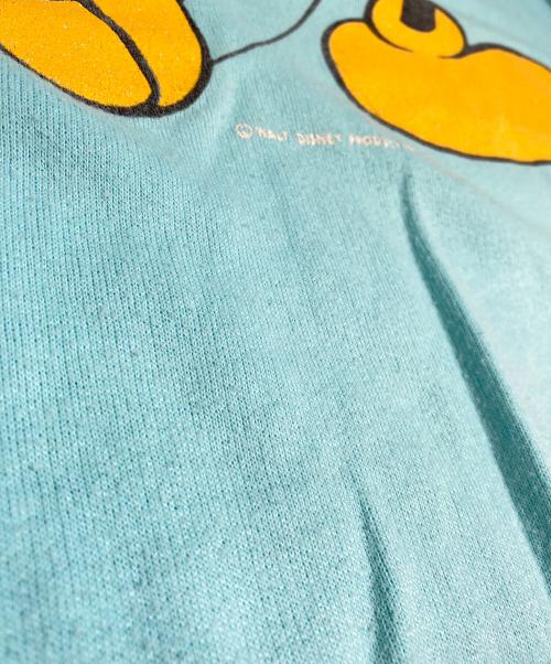 DISNEY（ディズニー）DISNEY (ディズニー) プリントスウェット スカイブルー サイズ:Mの古着・服飾アイテム