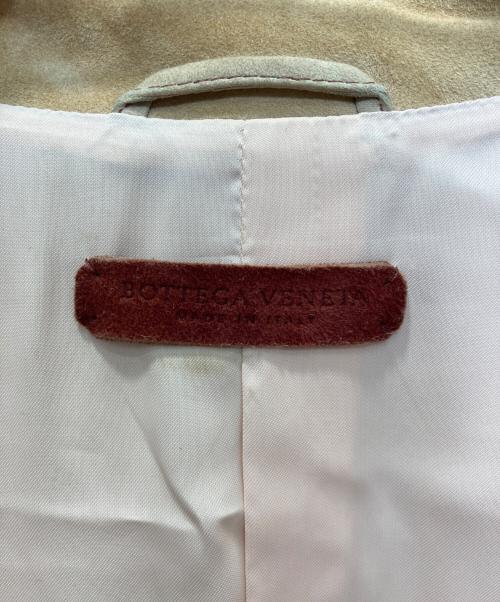 BOTTEGA VENETA（ボッテガベネタ）BOTTEGA VENETA (ボッテガベネタ) グラデーションスエードジャケット オレンジ サイズ:40の古着・服飾アイテム