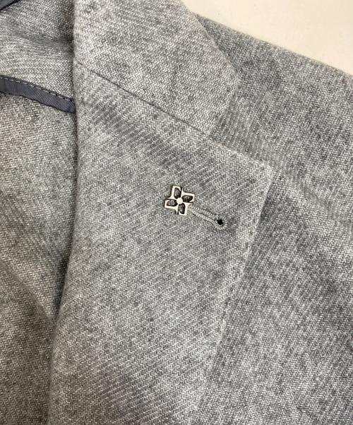 TAGLIATORE（タリアトーレ）TAGLIATORE (タリアトーレ) テーラードジャケット グレー サイズ:52の古着・服飾アイテム