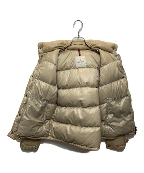 MONCLER（モンクレール）MONCLER (モンクレール) ダウンジャケット ベージュの古着・服飾アイテム