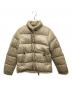 MONCLER（モンクレール）の古着「ダウンジャケット」｜ベージュ