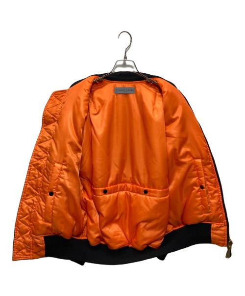 COLUMN（コラム）COLUMN (コラム) Nylon Twill Flight Jacket ブラック サイズ:Mの古着・服飾アイテム