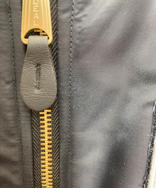 COLUMN（コラム）COLUMN (コラム) Nylon Twill Flight Jacket ブラック サイズ:Mの古着・服飾アイテム