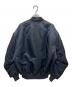 COLUMN (コラム) Nylon Twill Flight Jacket ブラック サイズ:M：12000円