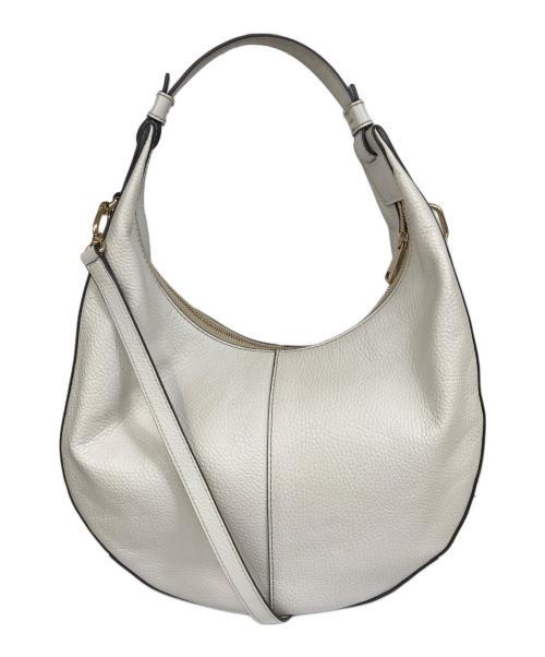 FURLA（フルラ）FURLA (フルラ) MIASTELLA S ホーボーバッグ アイボリーの古着・服飾アイテム