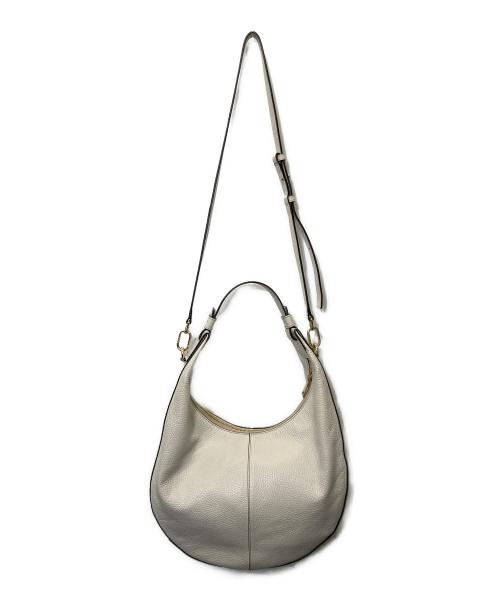FURLA（フルラ）FURLA (フルラ) MIASTELLA S ホーボーバッグ アイボリーの古着・服飾アイテム