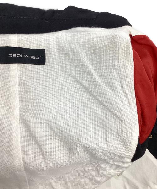 DSQUARED2（ディースクエアード）DSQUARED2 (ディースクエアード) レースアップボンテージジャケット ブラック サイズ:42の古着・服飾アイテム