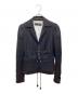 DSQUARED2（ディースクエアード）の古着「レースアップボンテージジャケット」｜ブラック
