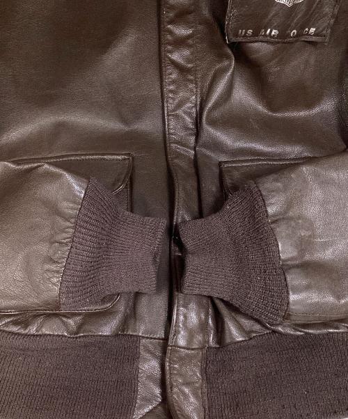 cooper（クーパー）COOPER (クーパー) A2フライトジャケット ブラウン サイズ:44Rの古着・服飾アイテム