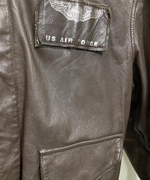 cooper（クーパー）COOPER (クーパー) A2フライトジャケット ブラウン サイズ:44Rの古着・服飾アイテム