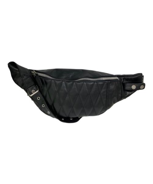 Schott（ショット）Schott (ショット) PADDED BODY BAG ブラックの古着・服飾アイテム