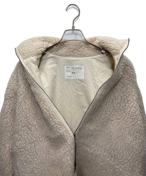 CAMIEL FORTGENS（カミエルフォートヘンス）CAMIEL FORTGENS (カミエルフォートヘンス) FLEECE ANORAK オフホワイト サイズ:Sの古着・服飾アイテム