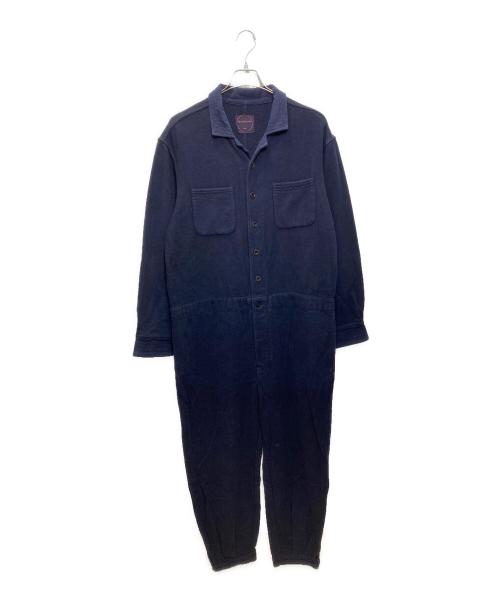 Chez VIDALENC（シェ ヴィダレン）Chez VIDALENC (シェ ヴィダレン) フリースオールインワン ネイビー サイズ:Freeの古着・服飾アイテム