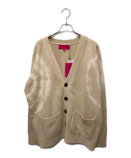 The Elder Statesman（エルダーステイツマン）The Elder Statesman (エルダーステイツマン) Spiral City Classic Cardigan ベージュ サイズ:Sの古着・服飾アイテム